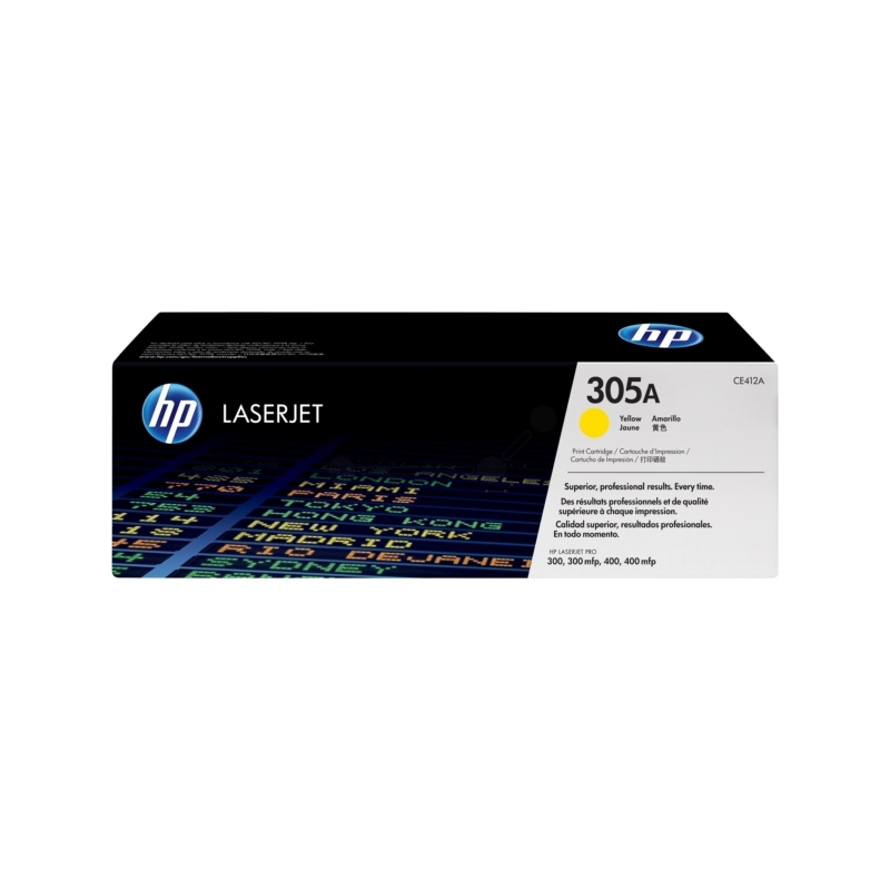 HP 305A Y (CE412A) Toner, gelb