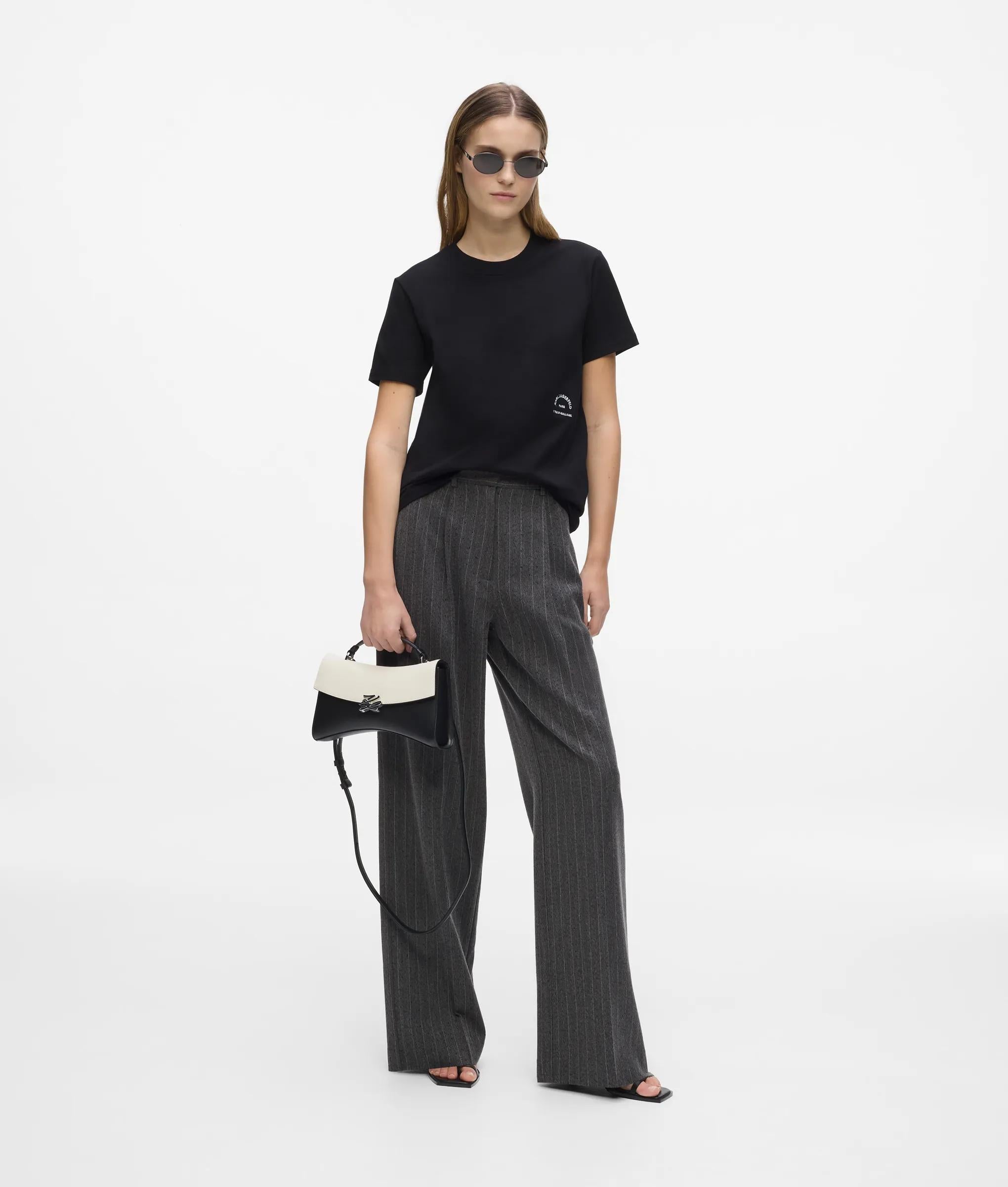 Rue St-Guillaume T-shirt met reguliere pasvorm