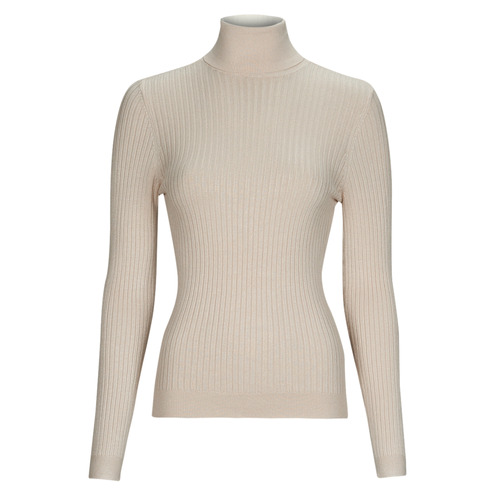 Only - ONLKAROL L/S ROLLNECK PULLOVER KNT - Beige