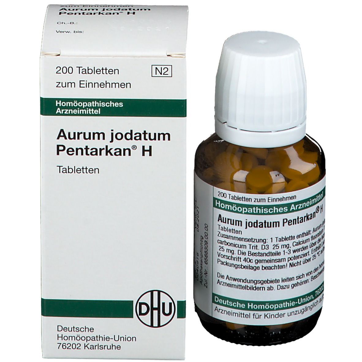 Aurum Jodatum Pentarkan H Tabl.