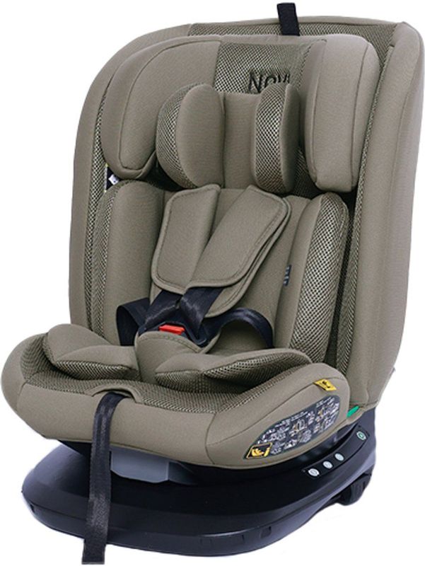 Novi Baby® Goliath Go - Autostoel - Zwart - Groep 0-1-2-3 - Isofix - Draaibaar