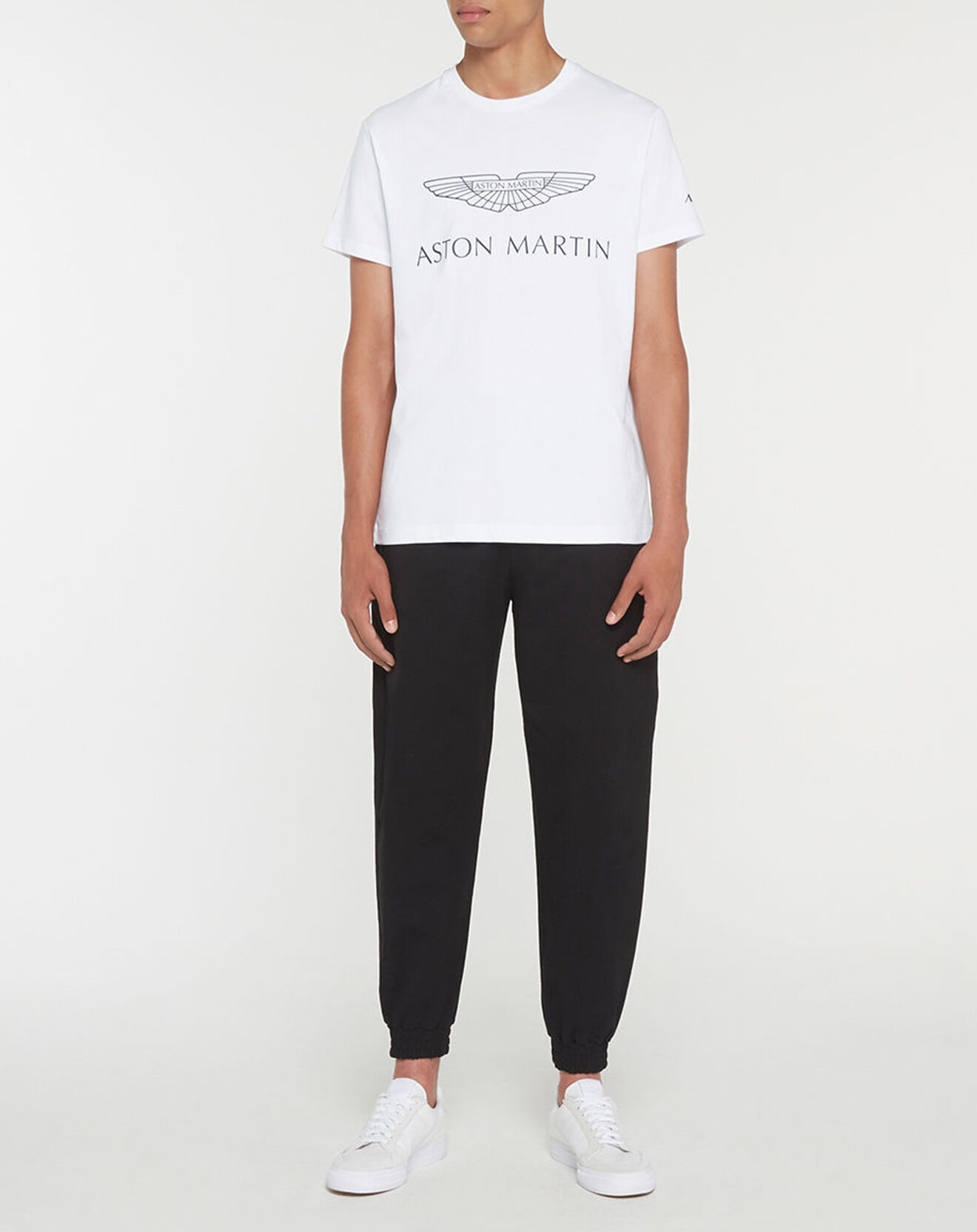 Hackett London T-Shirt  Aston Martin Racing Logo blanc