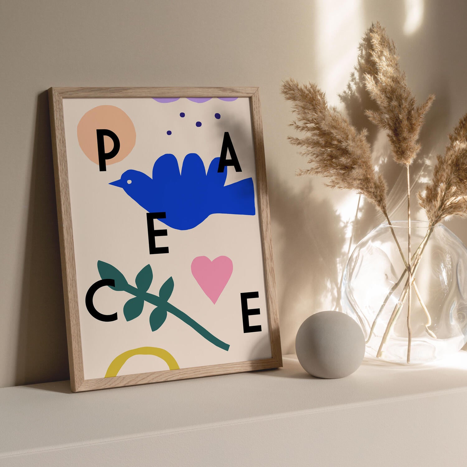 Poster & Frame  Peace plakat - 30 x 40 cm