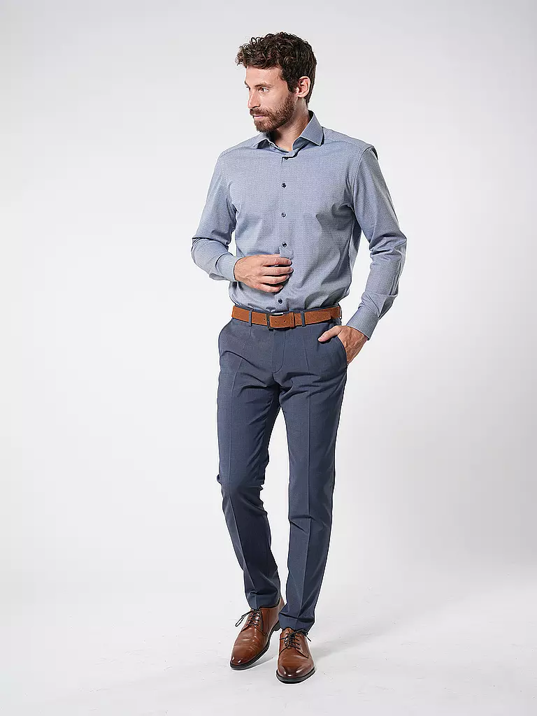 OLYMP Hemd Modern Fit dunkelblau