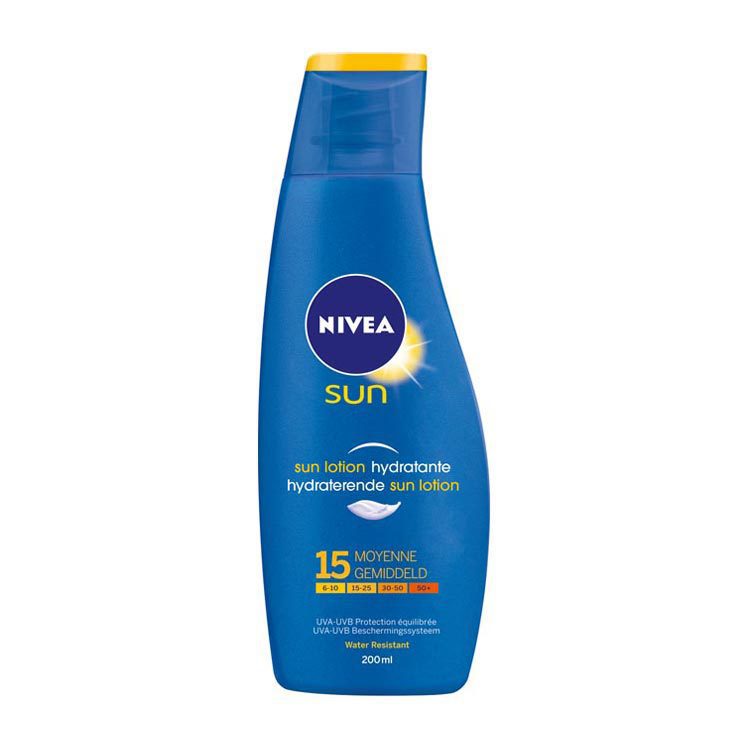 Nivea Zonnebrand Melk SPF15200ml