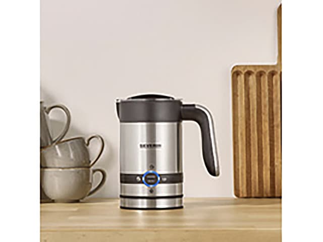 Severin Mælkeskummer 450 watt Sort/Stål
