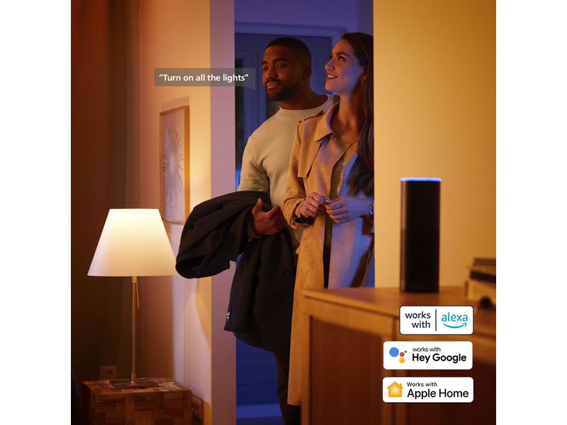 Philips Hue White & Color Ambiance Slim Recessed 90 mm 3er Smarte Hue-Einbauleuchte