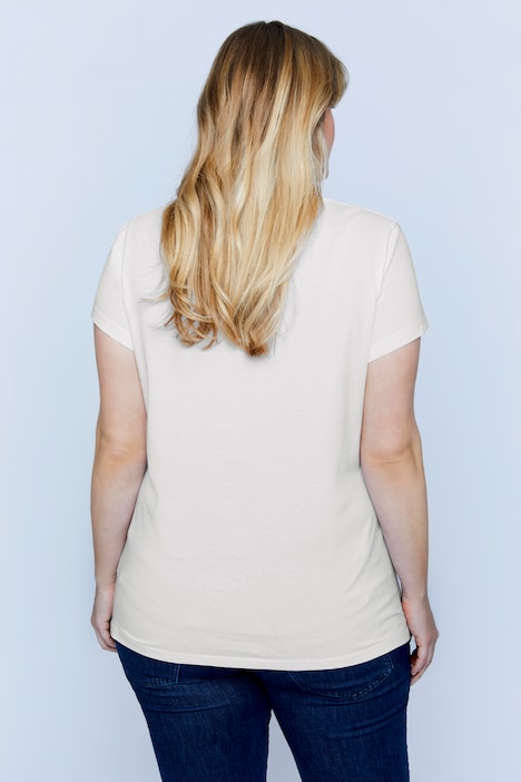 Bellieva T-Shirt, 2er-Pack, Umstandsmode, Rundhals, Kurzarm, Biobaumwolle GOTS