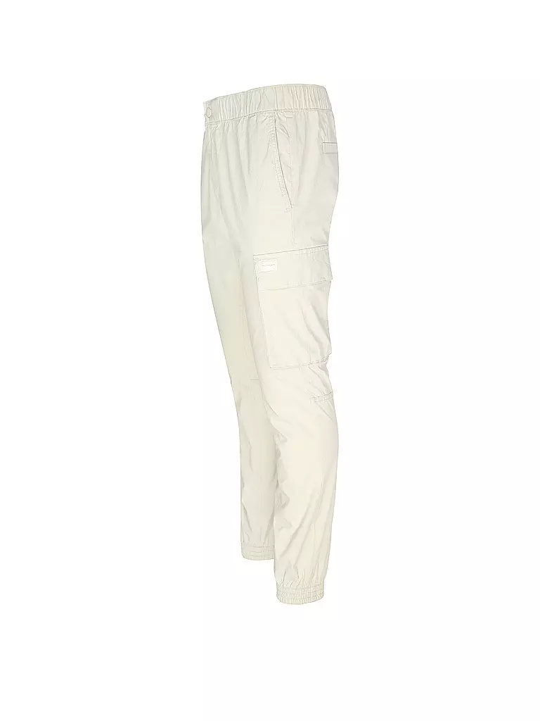 CALVIN KLEIN JEANS Cargohose Skinny Fit creme