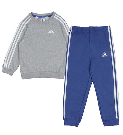 adidas Performance Sweatset - I 3S - Grau/Blau