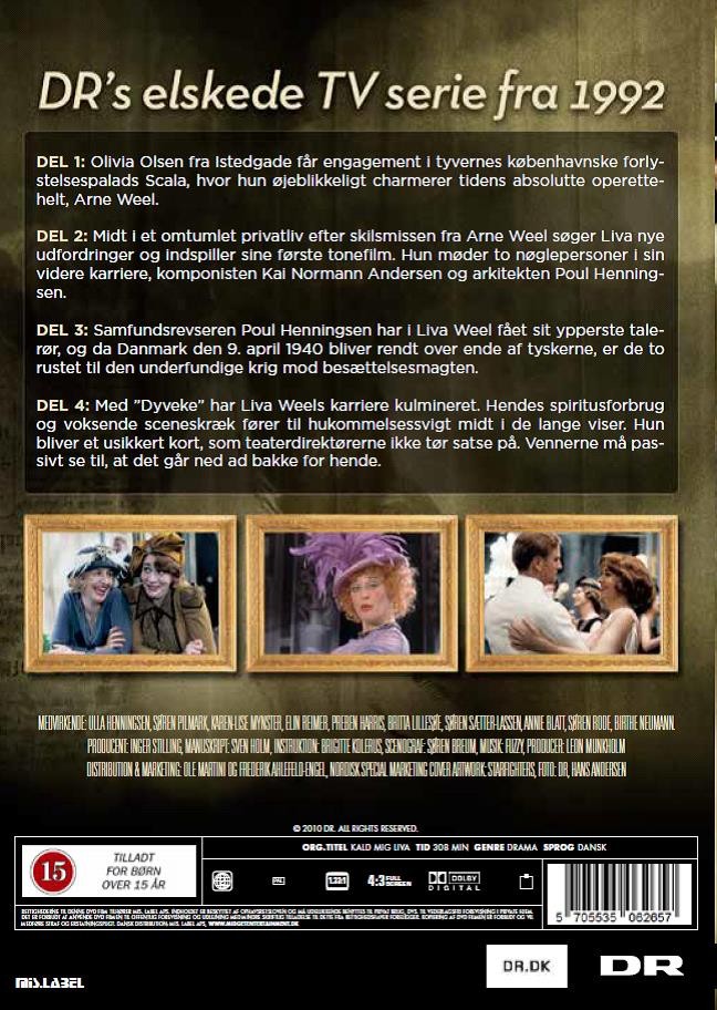 Kald mig Liva: Hele serien - DVD
