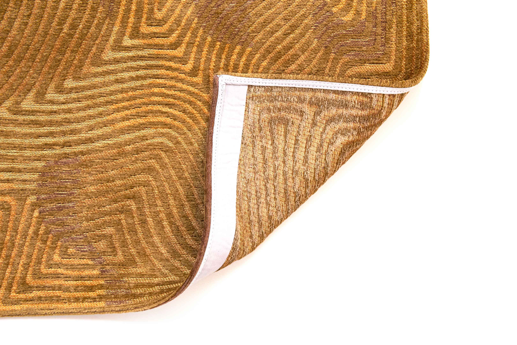 Ecorugs vloerkleed Coral goud 80x150 cm 140x200 cm