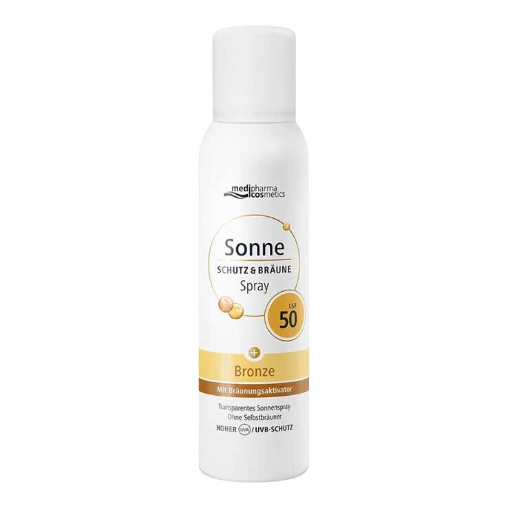 Sonne Schutz & Bräune Aerosol-Spray bronze LSF 50, 150 ml