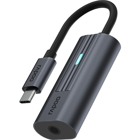 Rapoo USB-C til 3,5 mm audio adapter