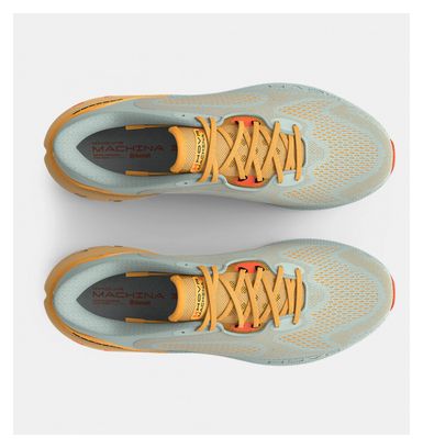 Chaussures Running Femme Under Armour HOVR Machina 3 Vert Orange