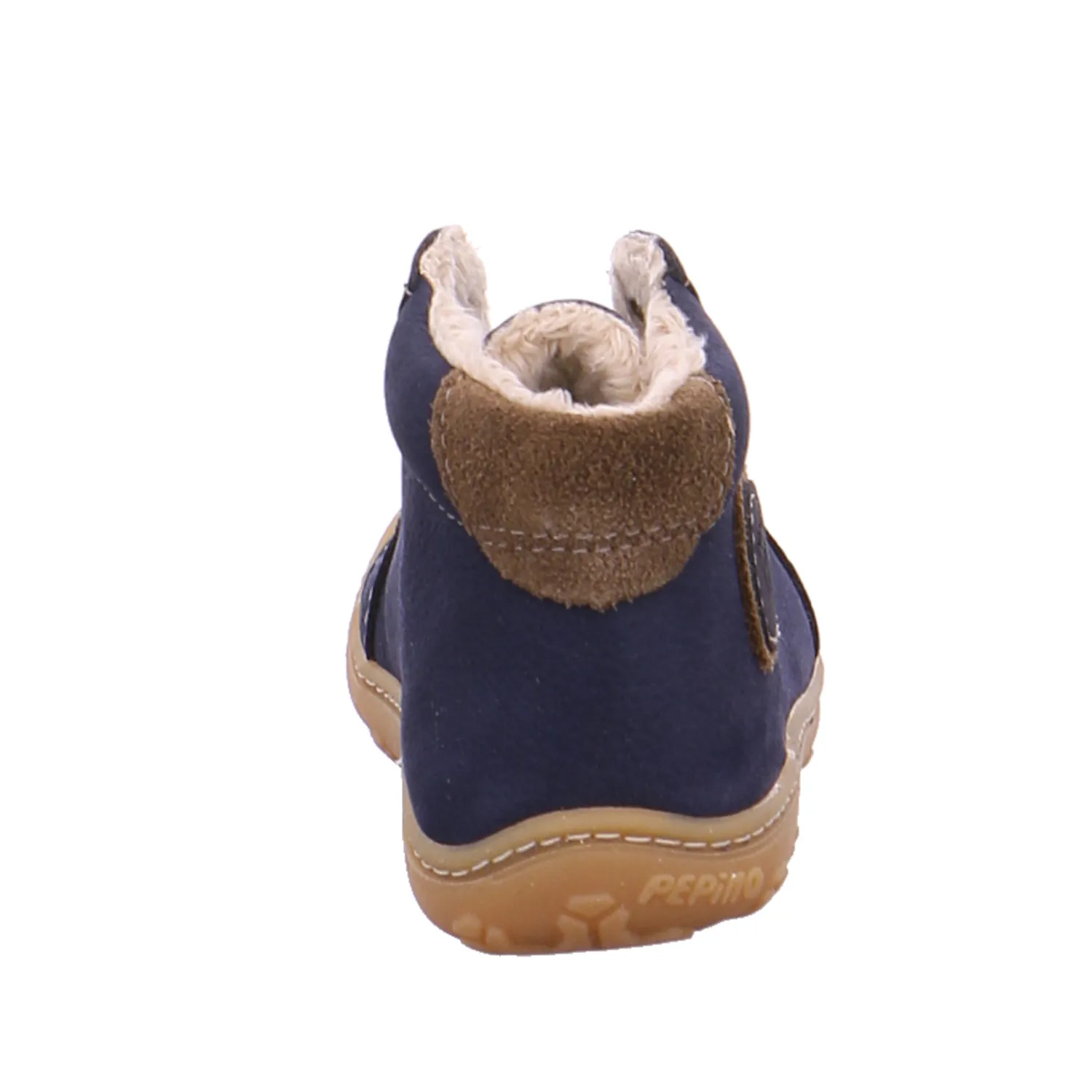 PEPINO Lauflernschuh Blau Leder  Bottine