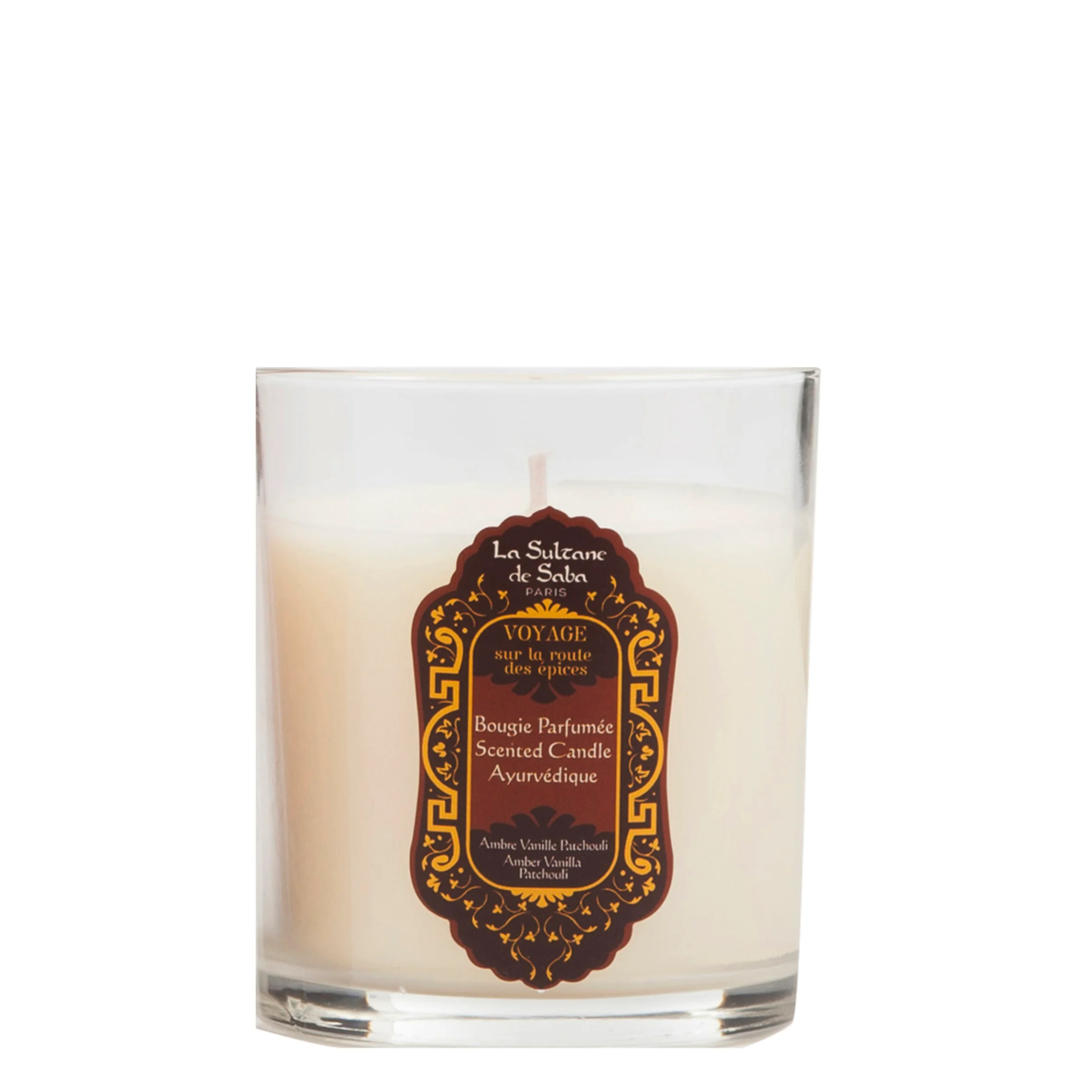 Bougie Ayurvédiqe Ambre Vanille Patchouli |