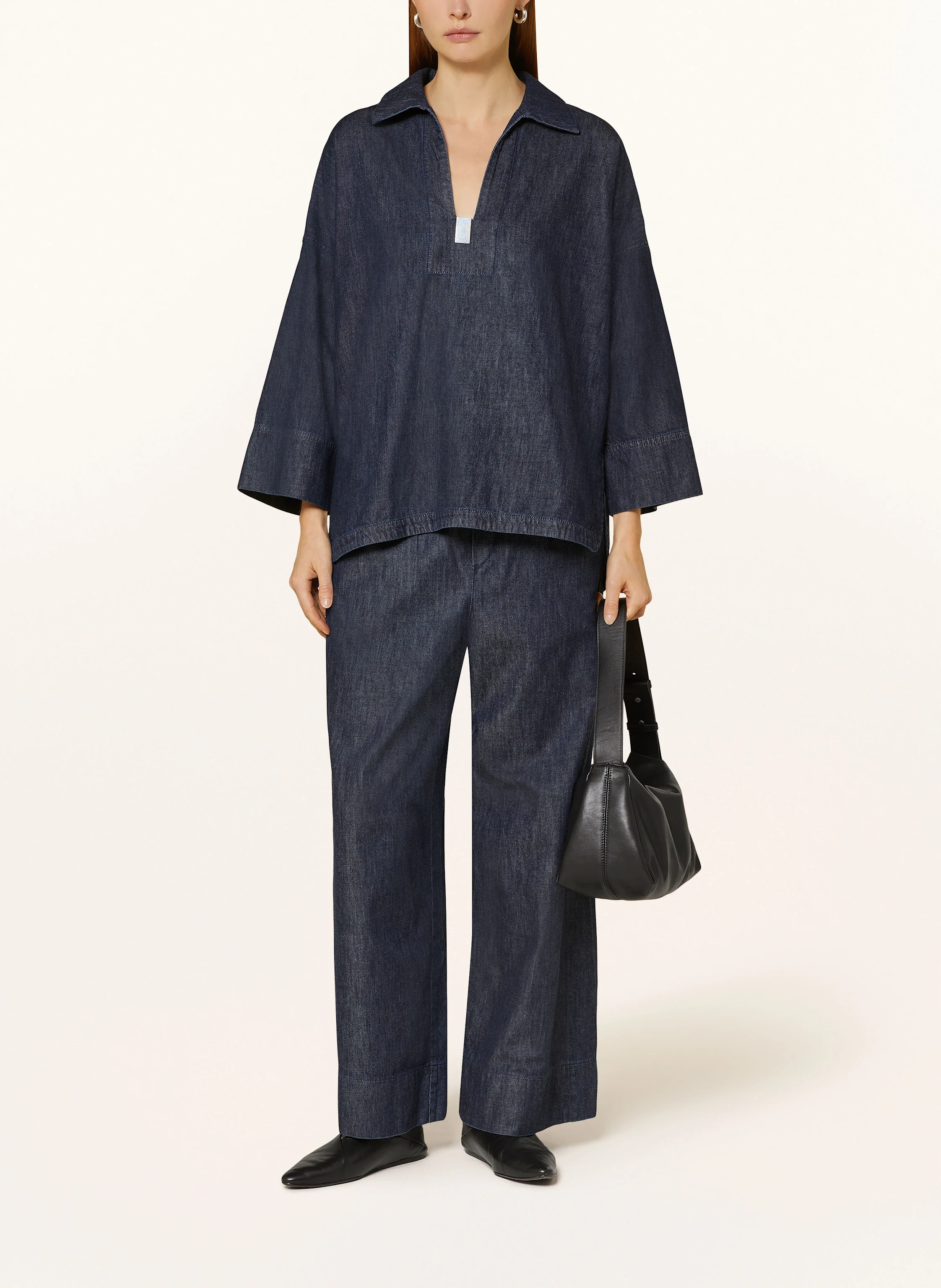 MAC DAYDREAM Jeansbluse MALIBU mit 3/4-Arm