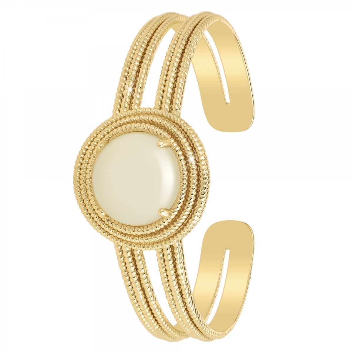 Bracelet par SC Bohème orné d'un onyx blanc
