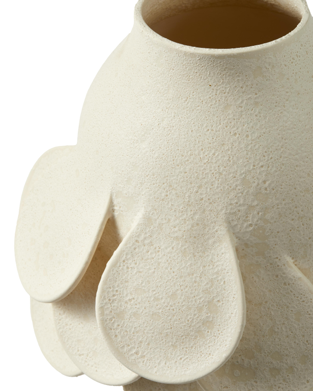 POLSPOTTEN Quillie vaas M Ø25 beige