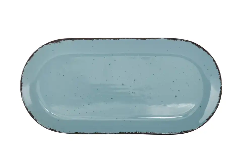 Peill+Putzler Servierplatte Siena 38 x 18 cm Türkis