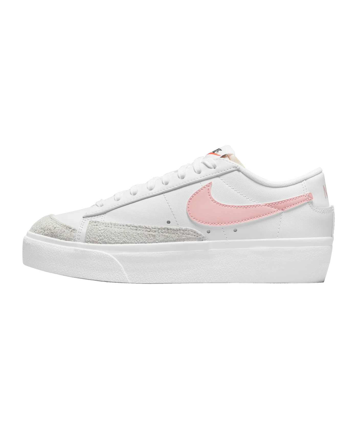 Nike Blazer Low Platform Damen Weiss Pink F103