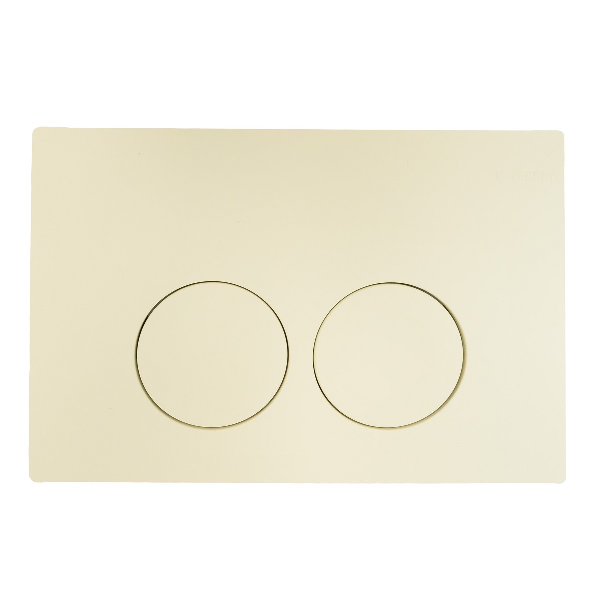Delta 25 by Geberit bedieningsplaat licht ivoor