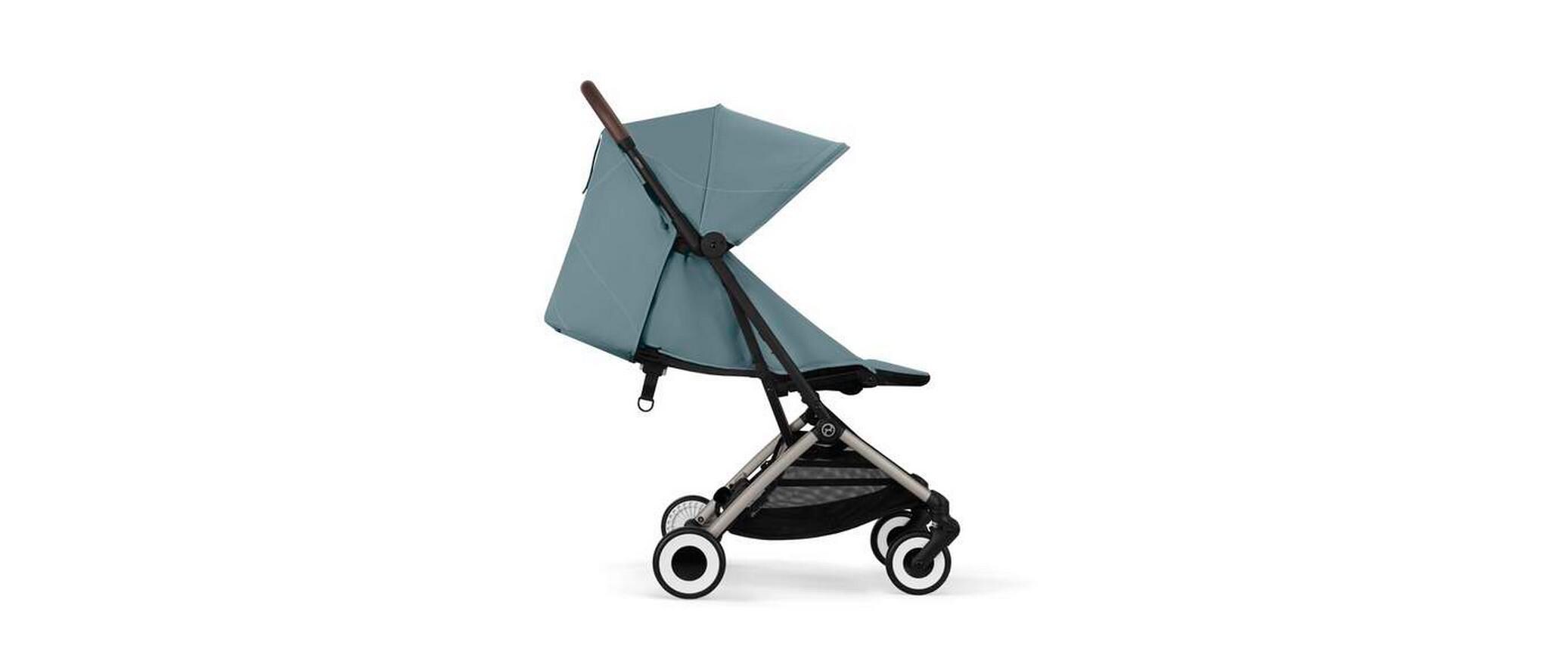 Buggy Orfeo Stormy Blue<br>Kompakter Reisebuggy mit Handgepäckmasse