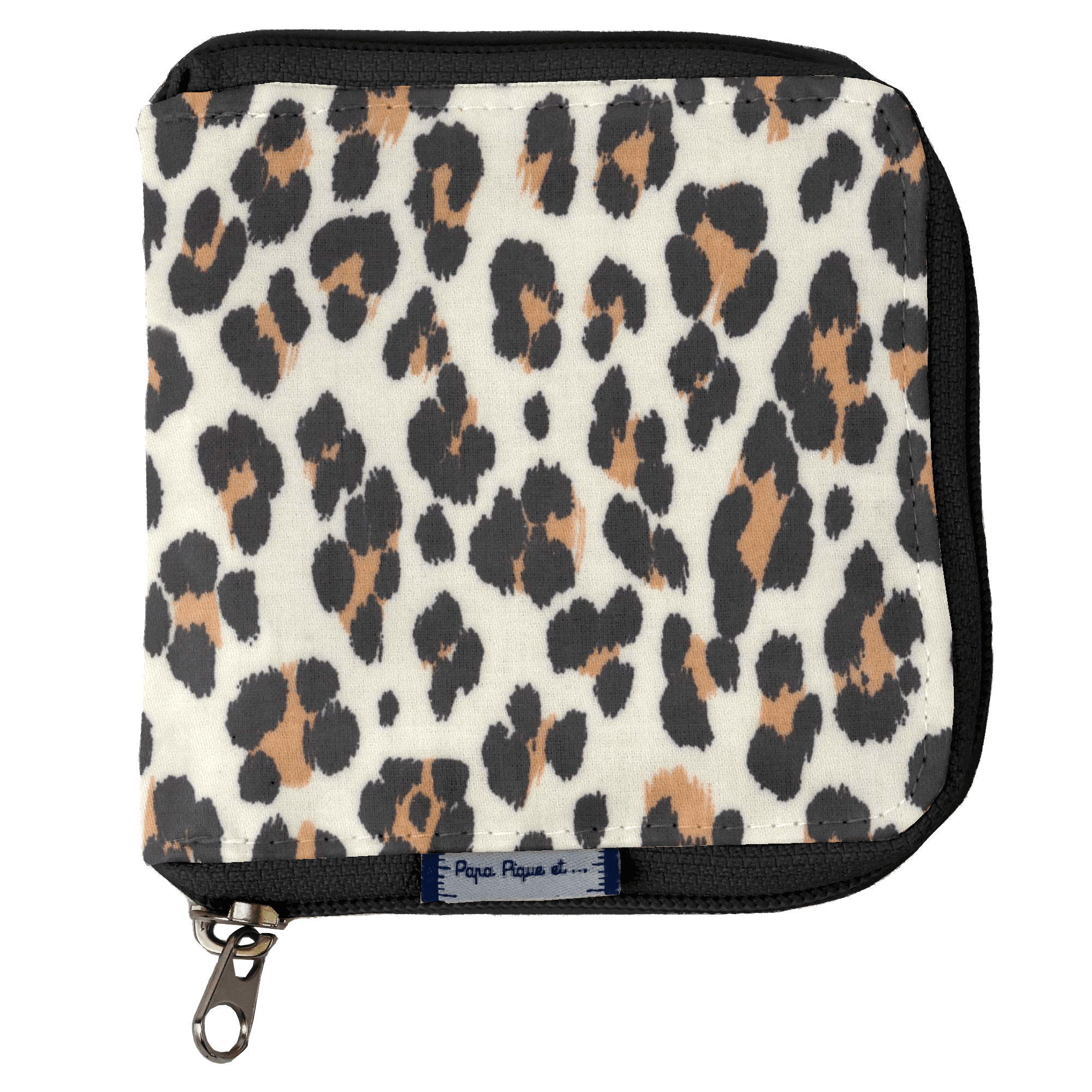 Petit Portefeuille Charlie Leopard