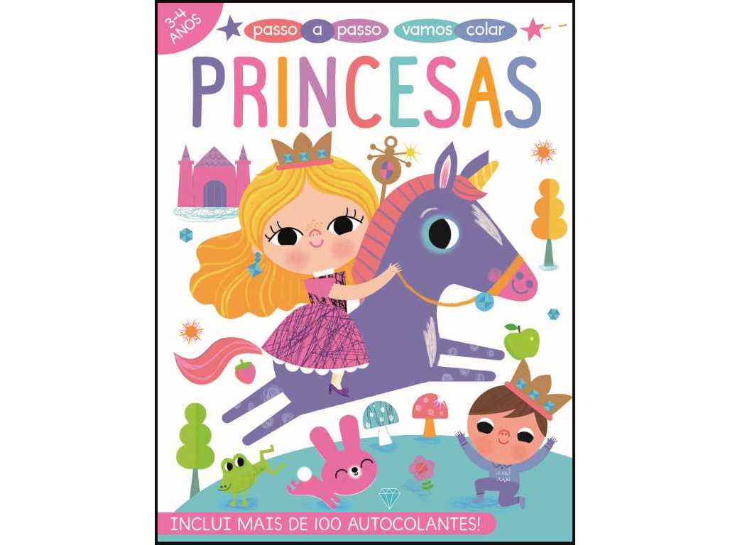LIVRO PASSO A PASSO VAMOS PRINCESAS