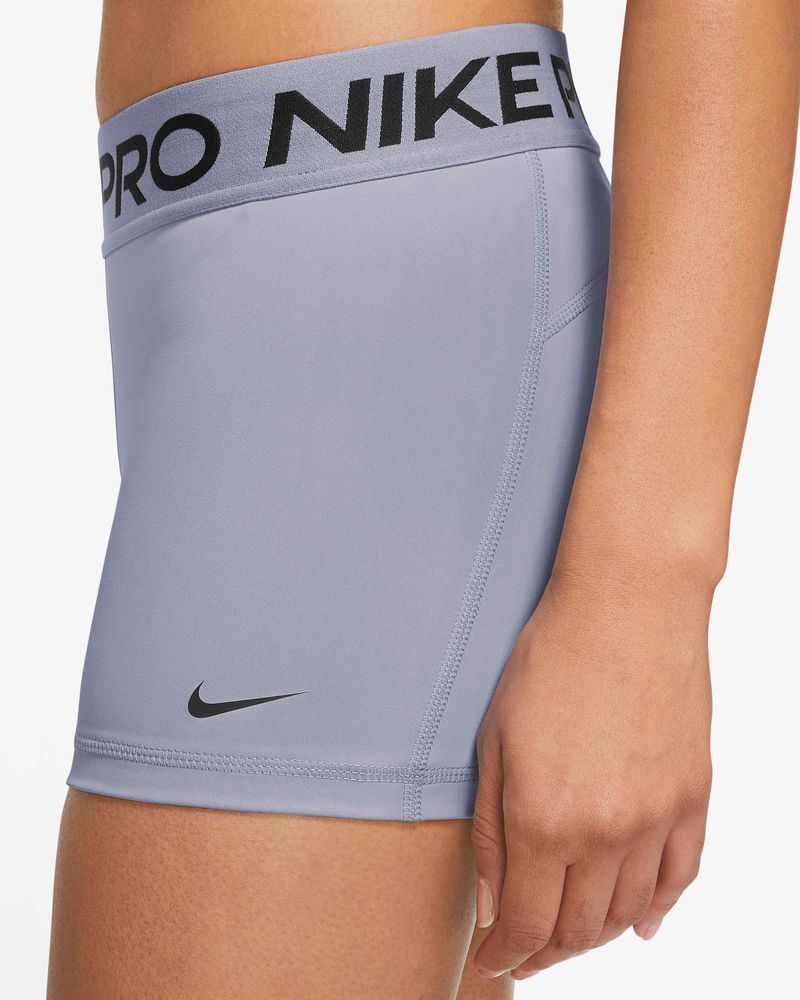 Short Nike Nike Pro Gris & Noir pour femme