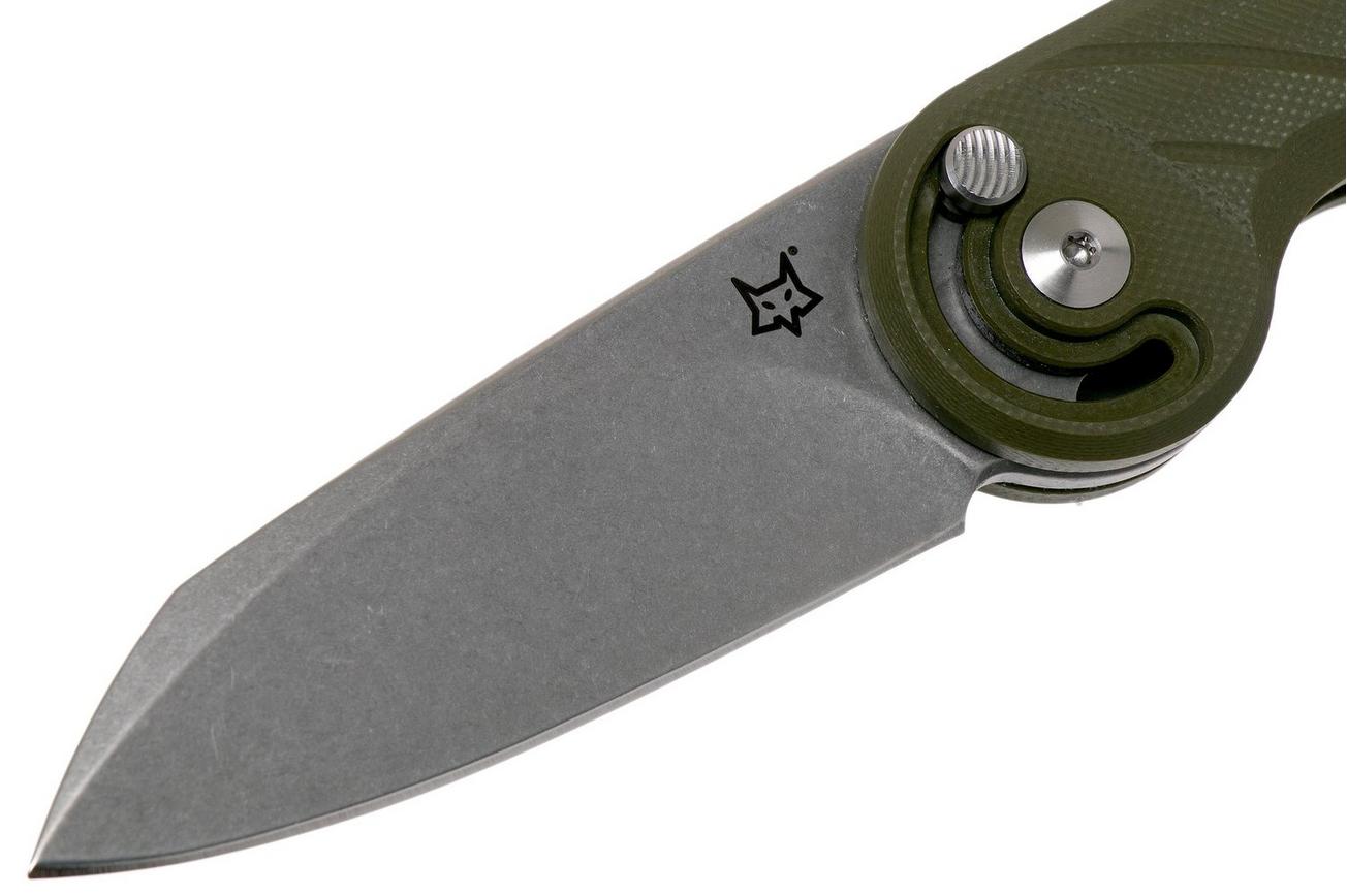 Fox Knives Radius FX-550 G10OD, OD-Green zakmes