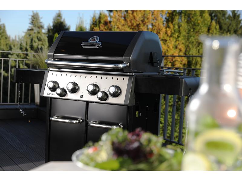 Broil King Gasgrill Crown 490 Gasgrill mit Grillfläche von 65.2 x 44.4 cm