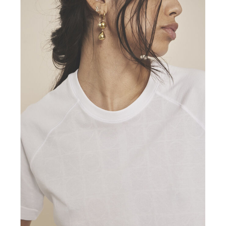 Moonchild Yoga Wear Moonchild Monogram Tee White