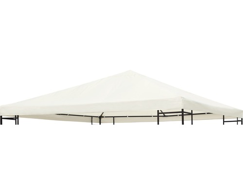 Vervangend dak voor paviljoen 3 x 3 x 2,7 m, polyester 180 g/m², beige
