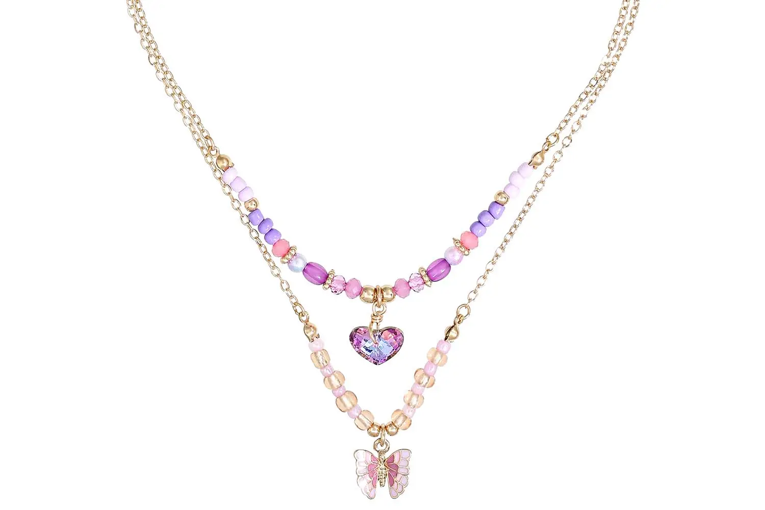 Kinder Layering Kette - Special Pink