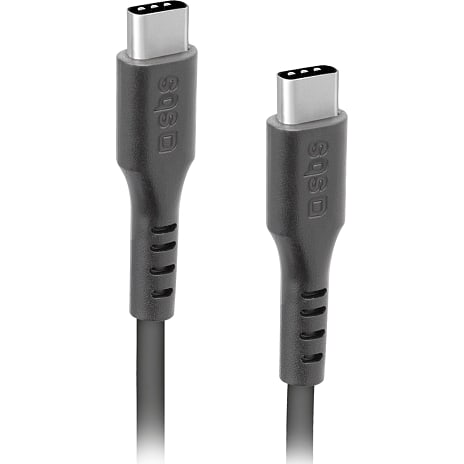 SBS lightning kabel 1,5 meter - sort