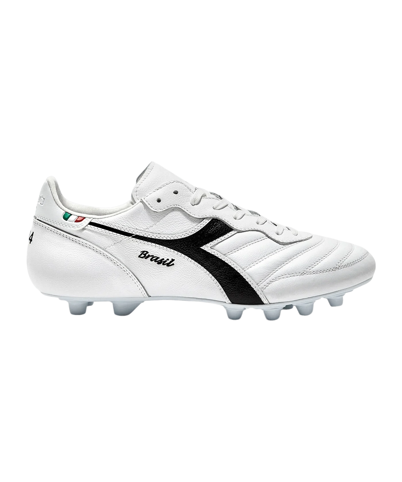 Diadora Brasil Italy OG LT+ MDPU FG Weiss Schwarz FC0351