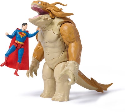 Superman Movie Kaiju Slime Explosion Battle Actionfigur