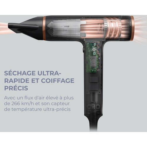Sèche-cheveux Calor HY8310C0 Nano noir