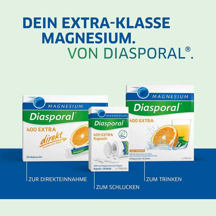 Magnesium Diasporal 400 Extra Trinkgranulat, 50 St