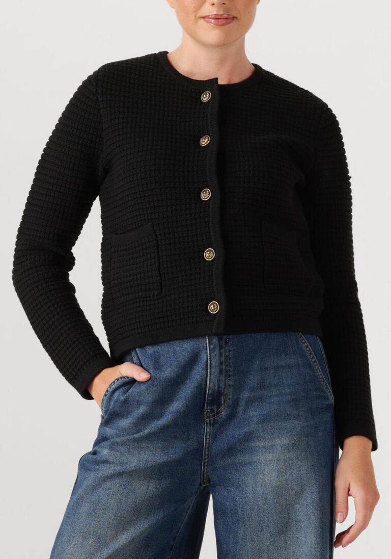 zwarte janice vest jimm