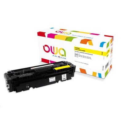 Cartouche laser compatible Canon 046H - jaune - Owa K18174OW