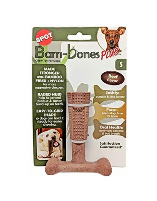 Spot Bam-Bones Plus Easy Grip Rund - Veilig Hondenkauwbot