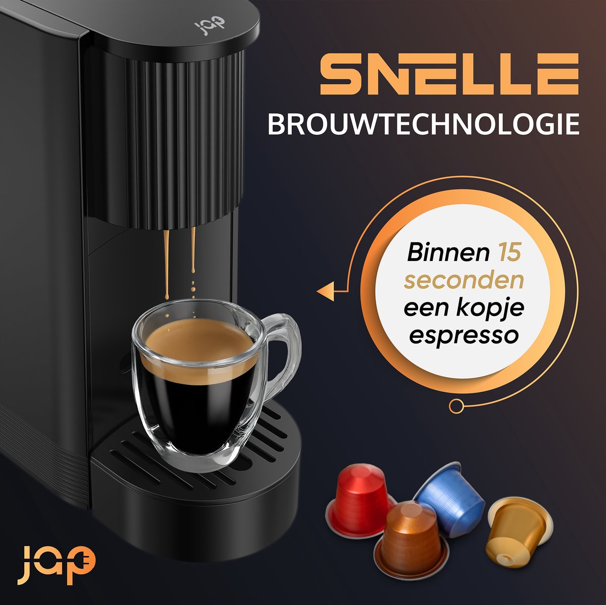 JAP Capsura Koffiezetapparaat