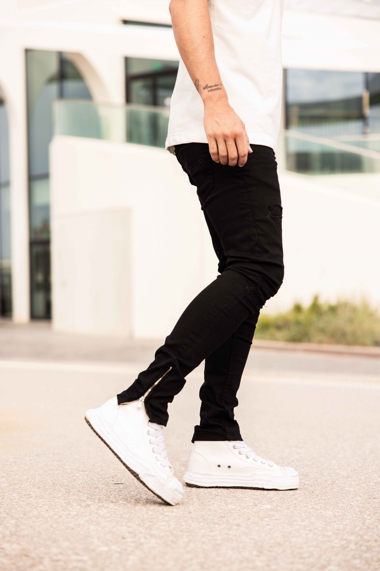 Richesse Napoleon Jeans Heren Zwart