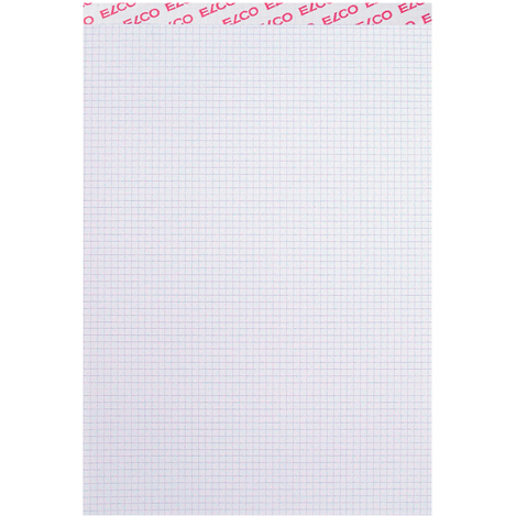 Elco Office Notizblock, A4, kariert 4 mm, grau