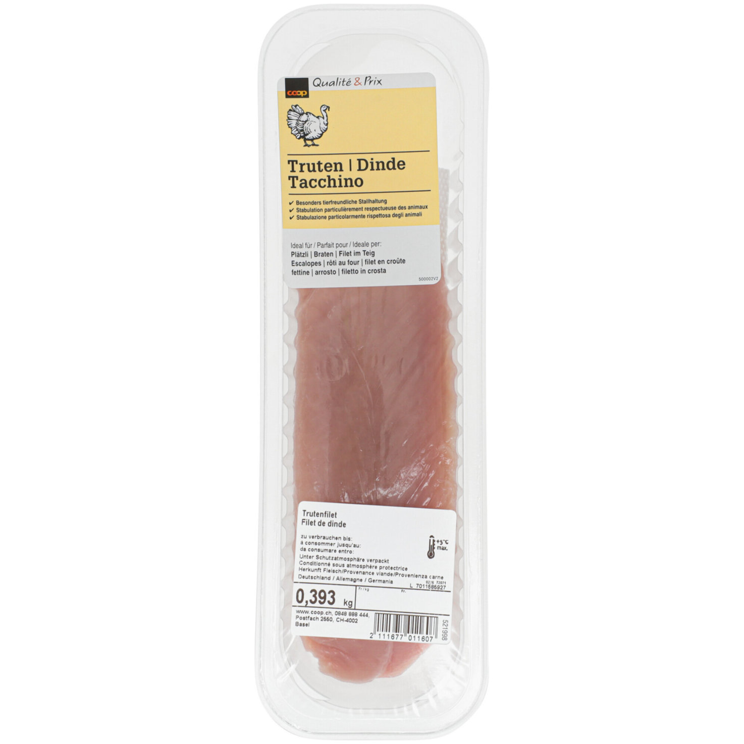 Trutenfilet ca. 410g