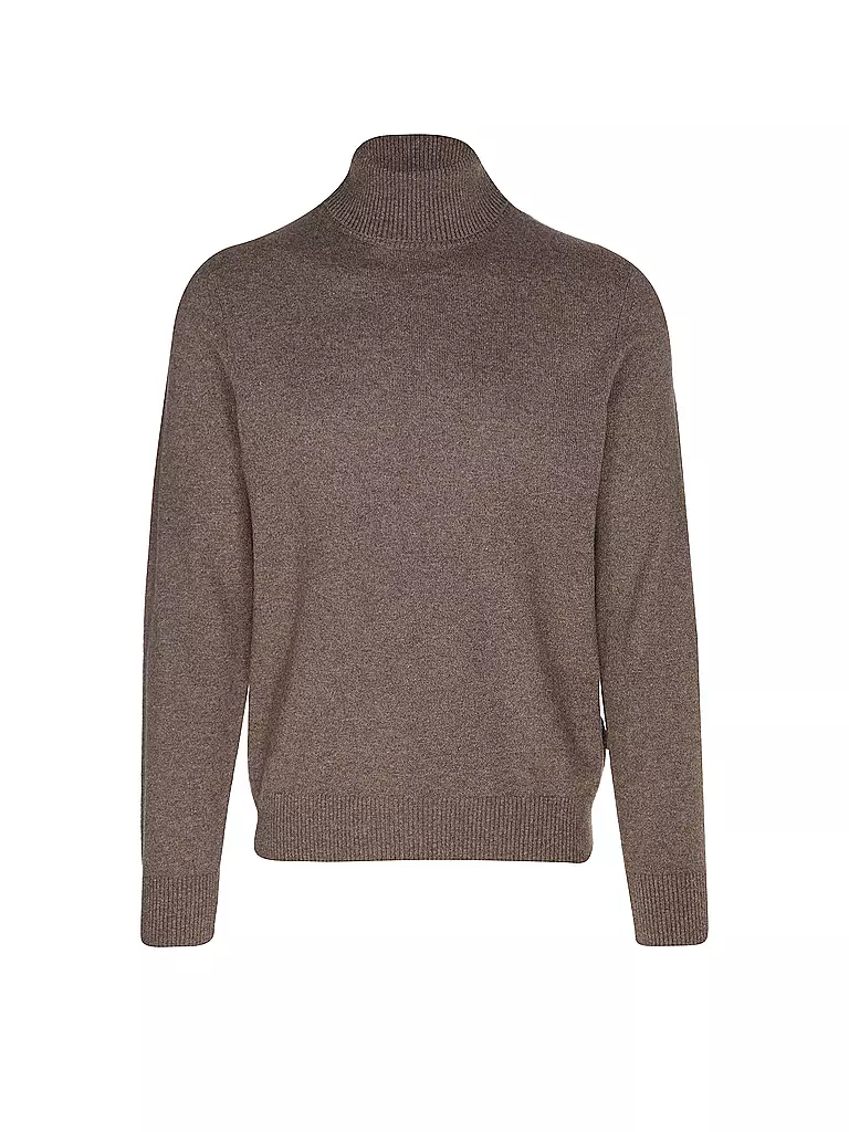 WINDSOR Rollkragenpullover braun