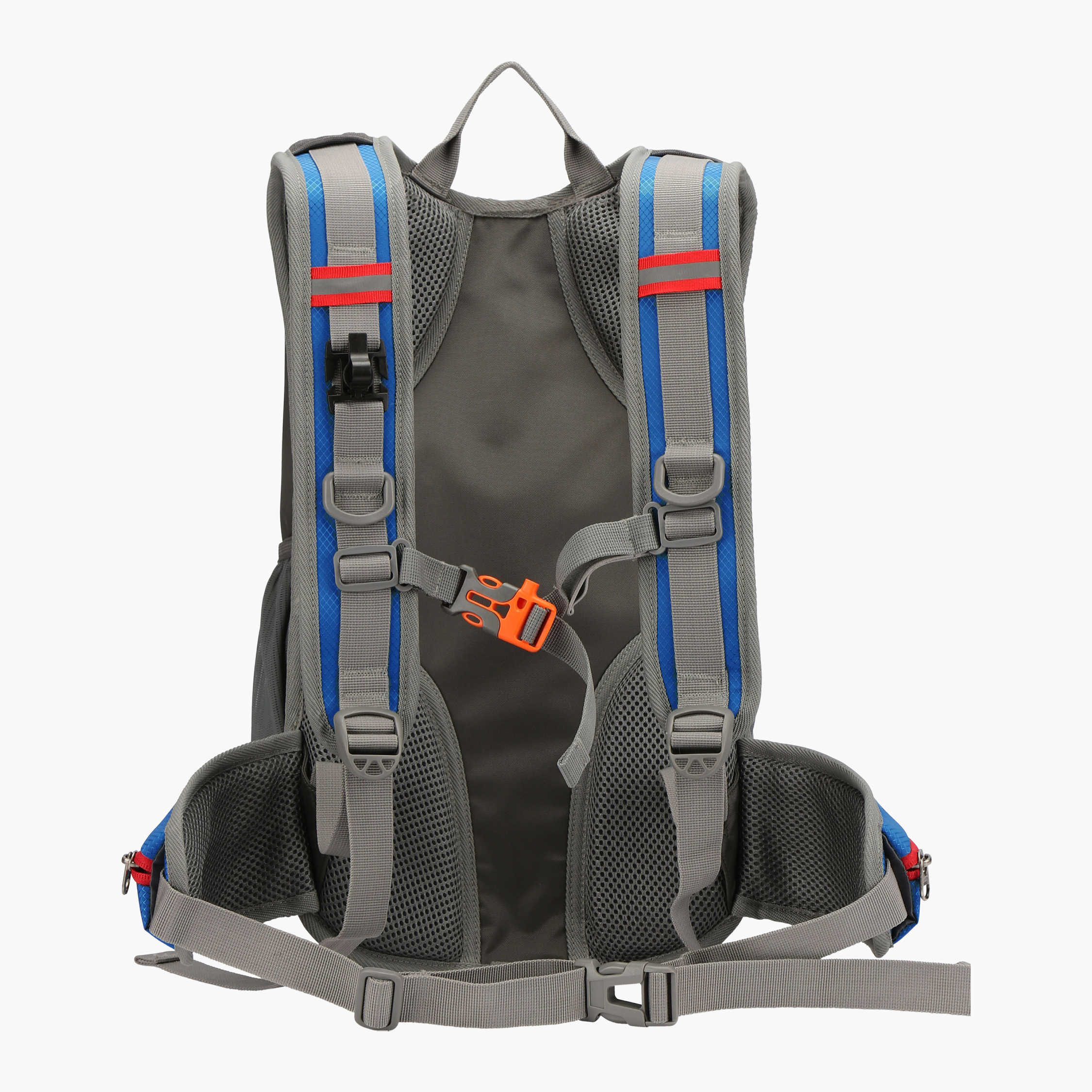 Ryggsekk, 15 liter, blå/svart/rød